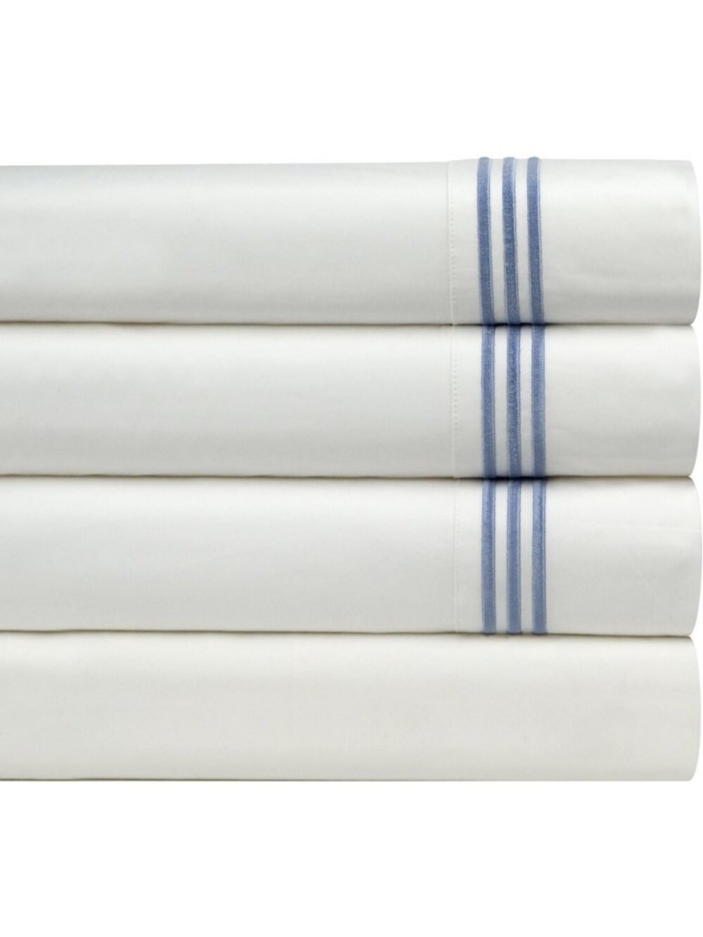 Celeste Home 300 Thread Count 100-Percent Egyptian Cotton 3 Lines Embroidery